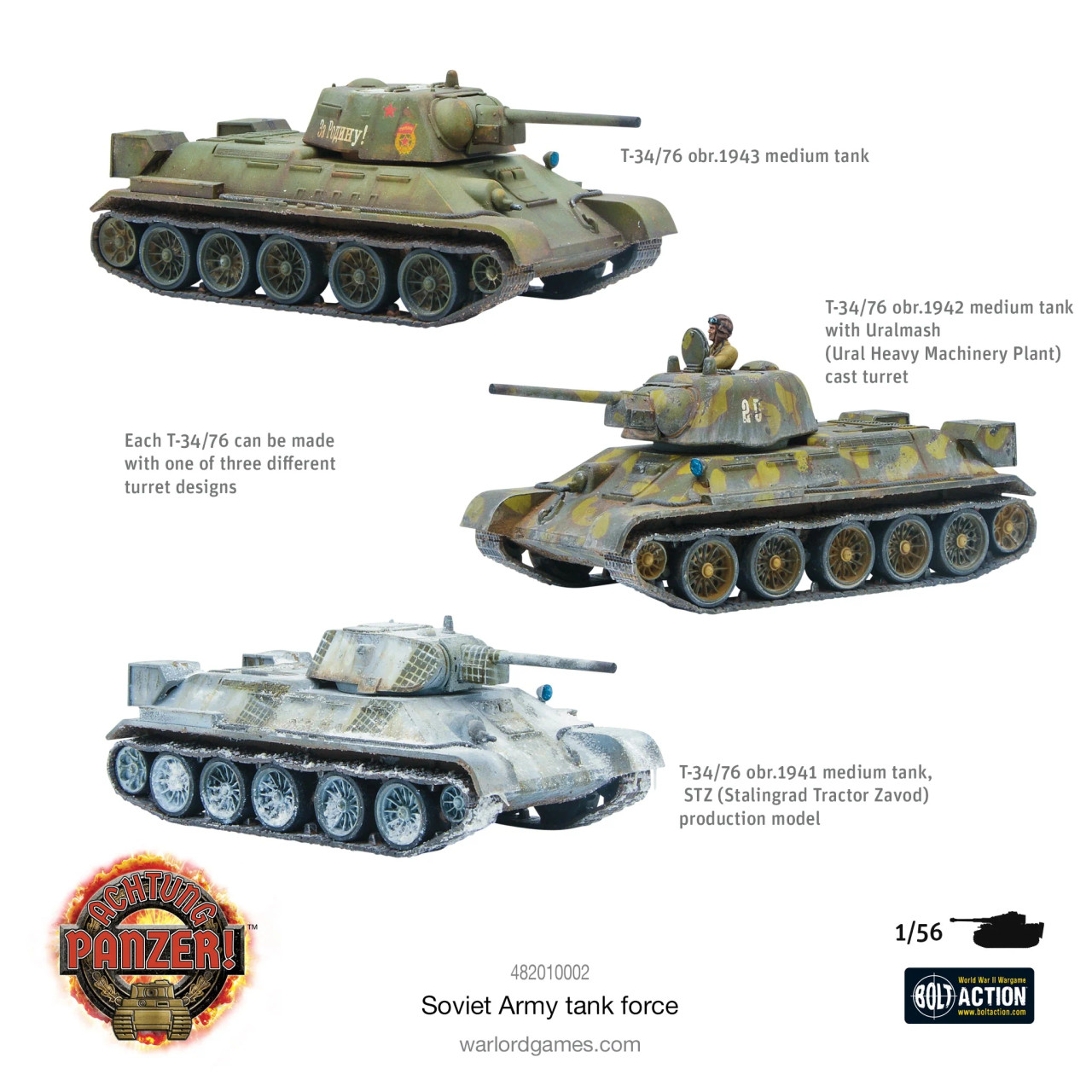Achtung Panzer! Soviet Tank Force - Kick-Ass Mail Order