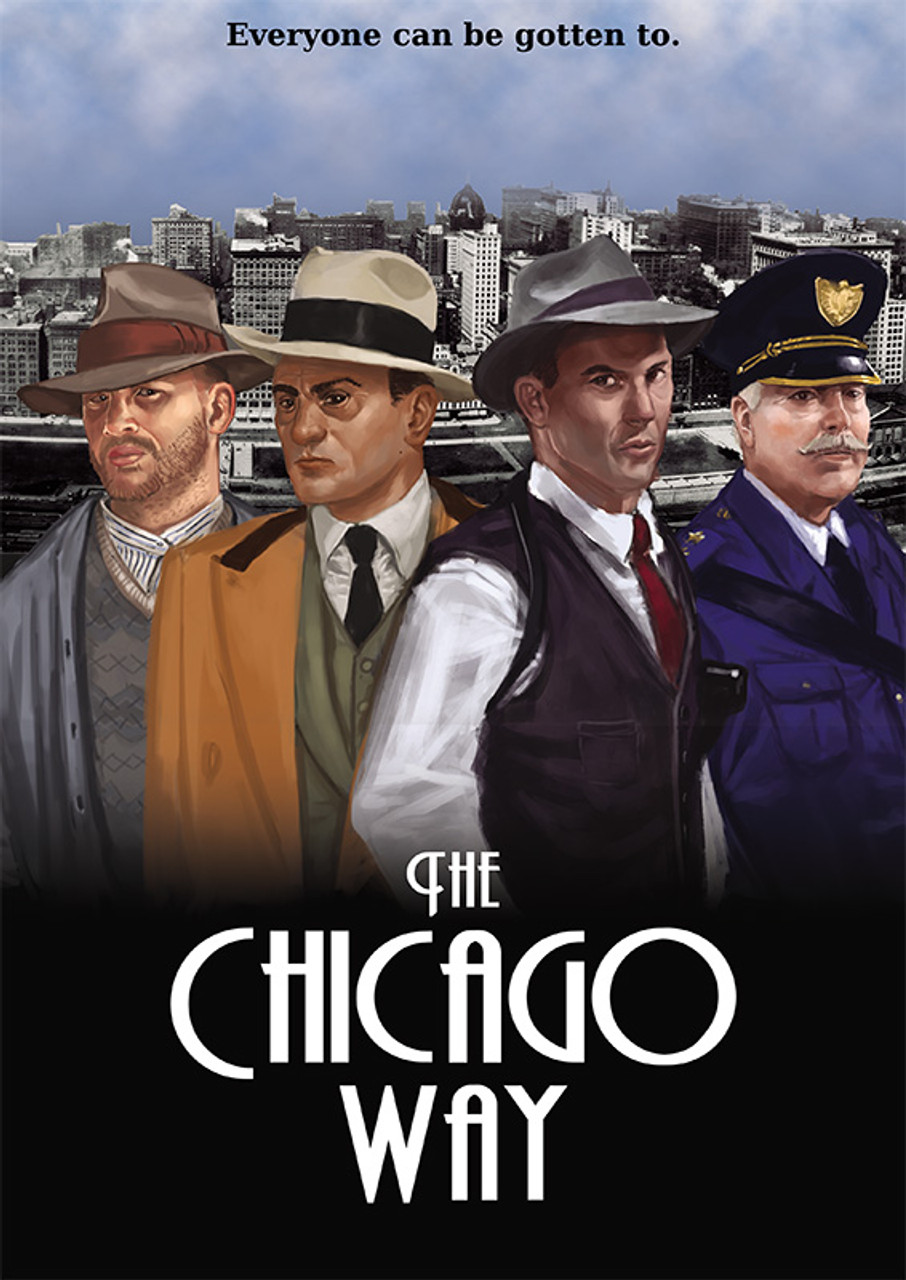 The Chicago Way Rule Book (includes TCW card deck and game markers)