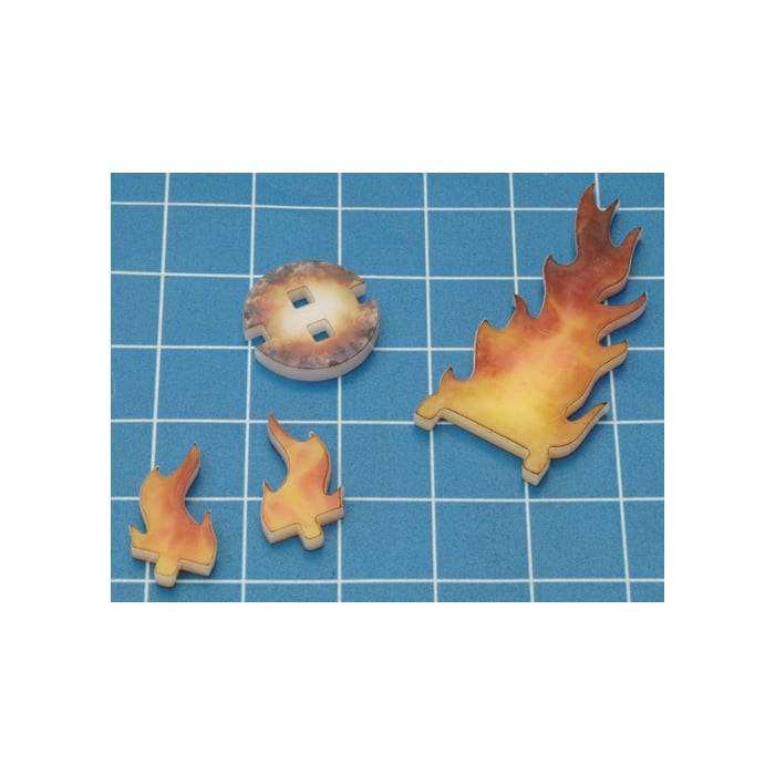 Destroyed Markers (x 8)