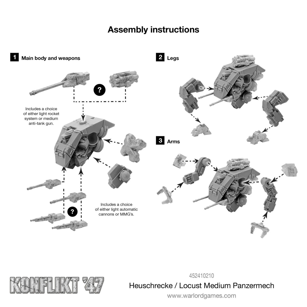 Konflikt 47: Heuschrecke (Locust) Medium Panzermech