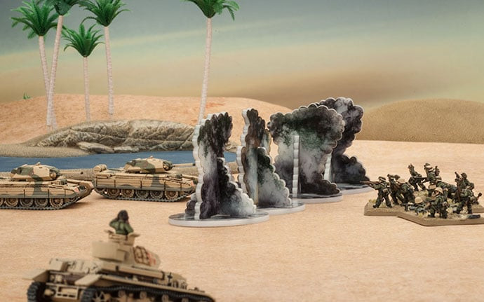 Smoke Bombardment Markers (x 4)