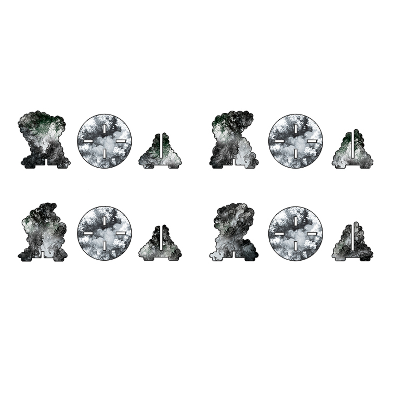 Smoke Bombardment Markers (x 4)
