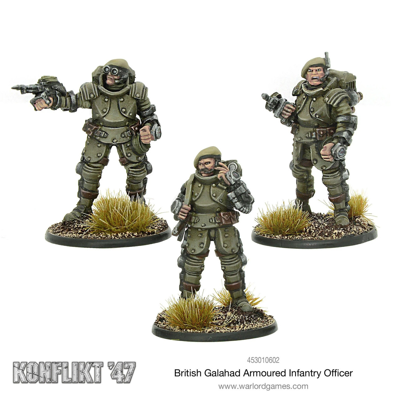 Konflikt 47: British Galahad Armoured Infantry Officers