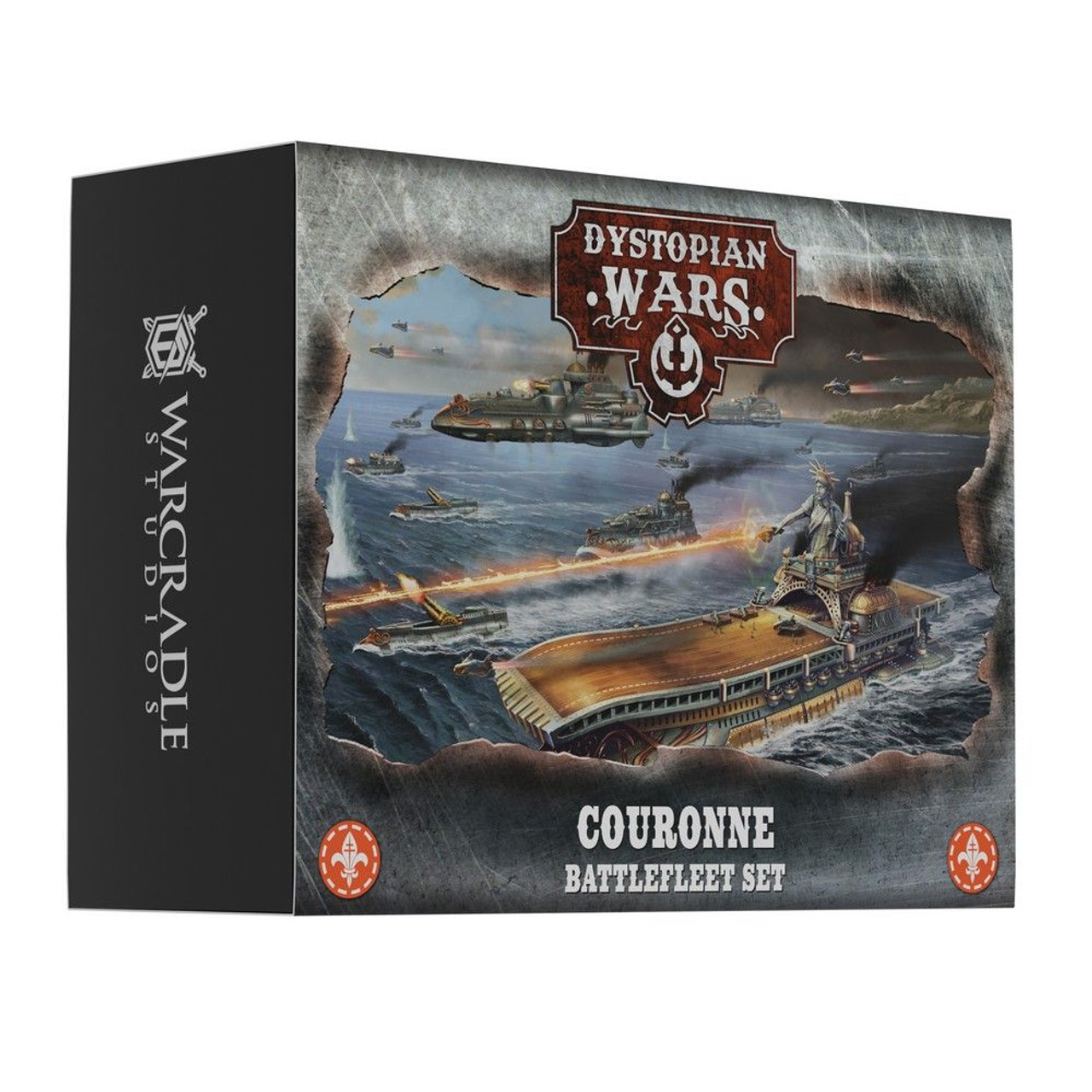 Dystopian Wars: Couronne Battlefleet Set