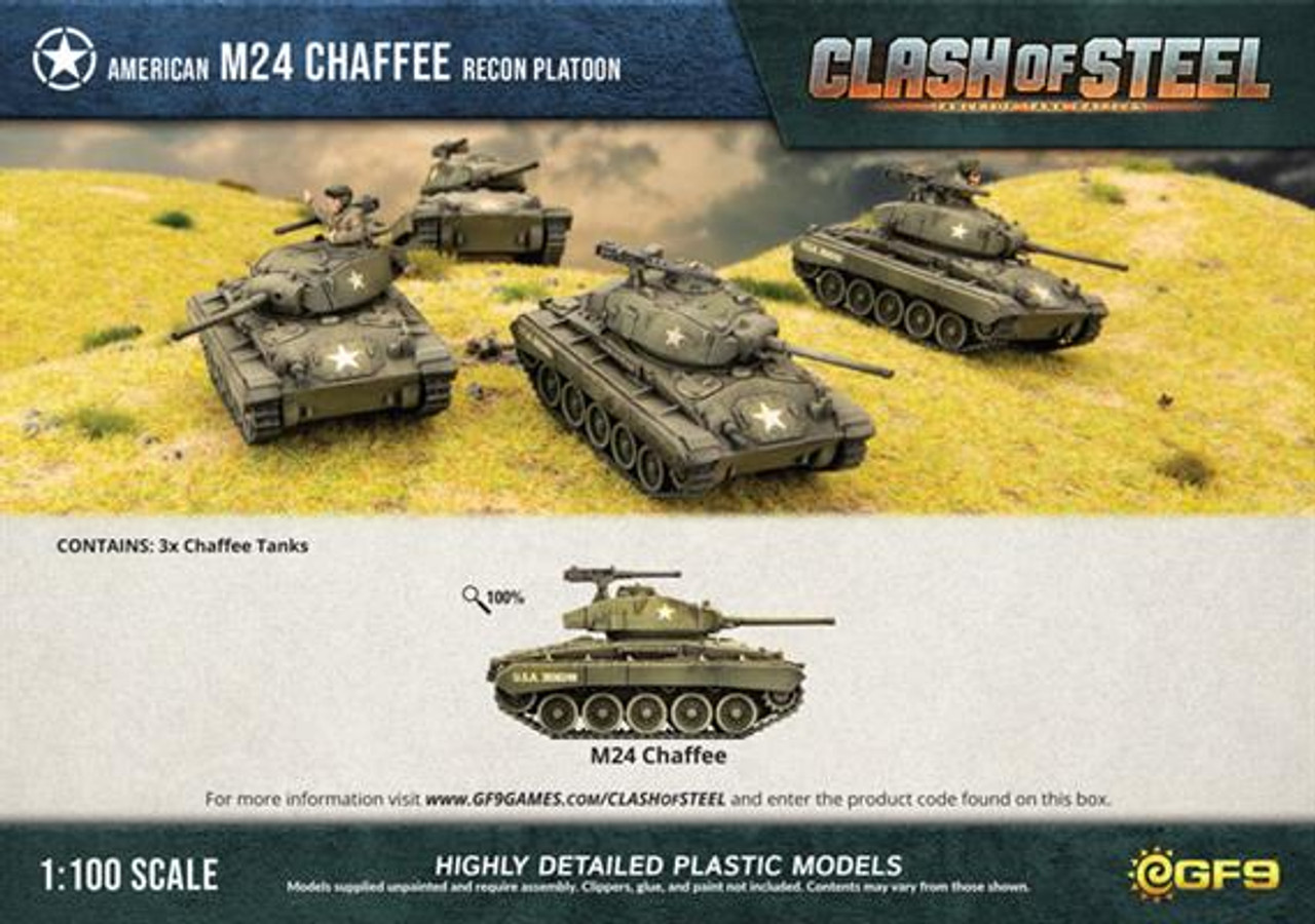 Clash of Steel: M24 Chaffee Recon Platoon