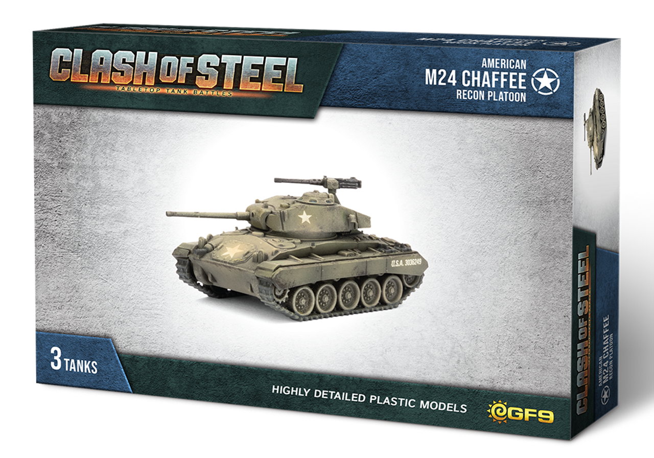 Clash of Steel: M24 Chaffee Recon Platoon