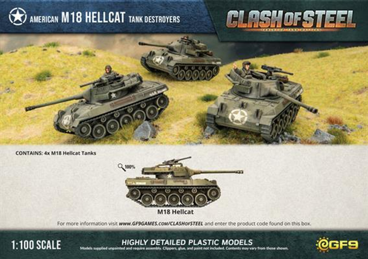 Clash of Steel: M18 Hellcat Tank Destroyers