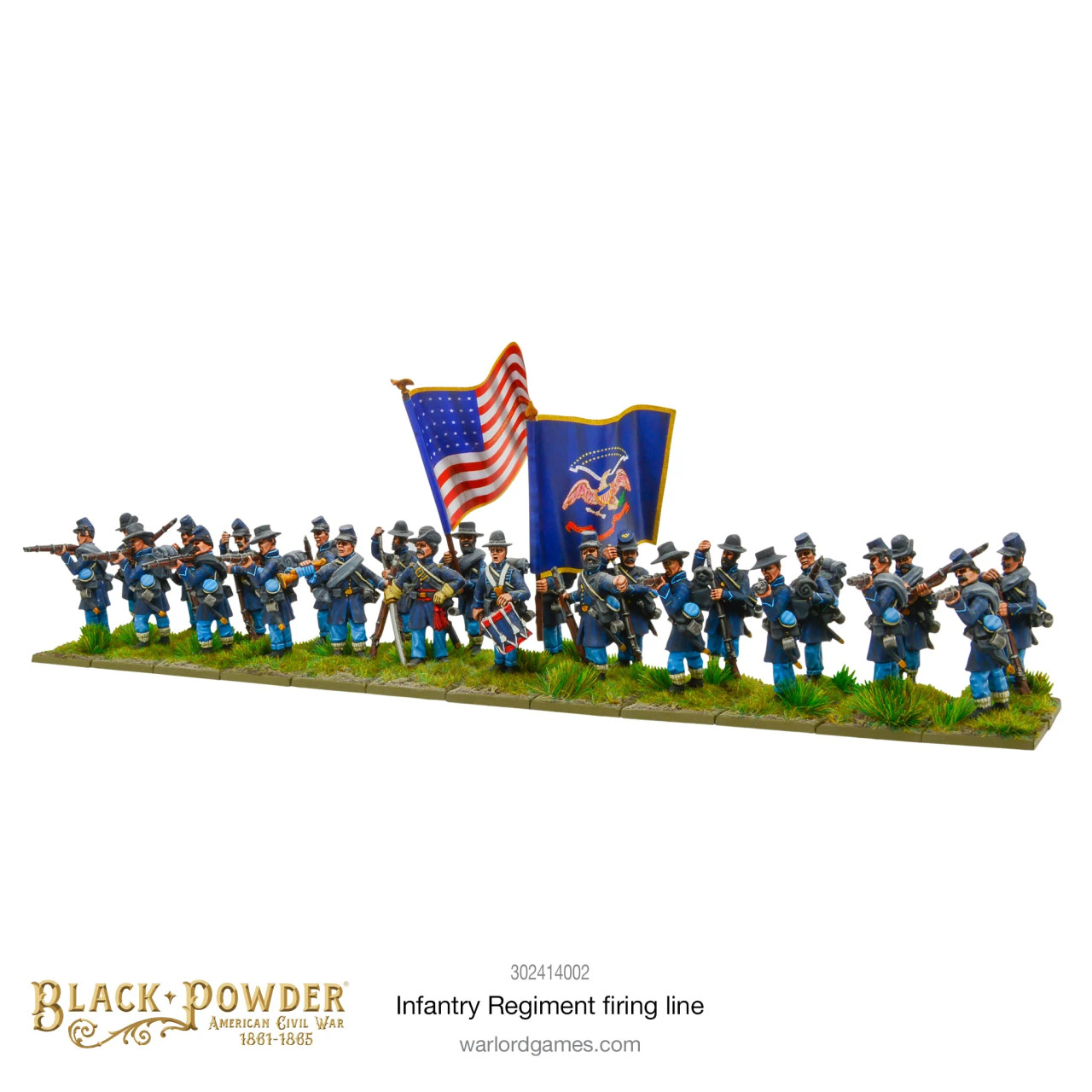 ACW Infantry Regiment Firing