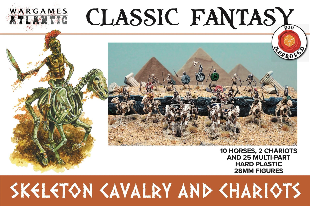 Skeleton Cavalry and Chariots - WAACF007