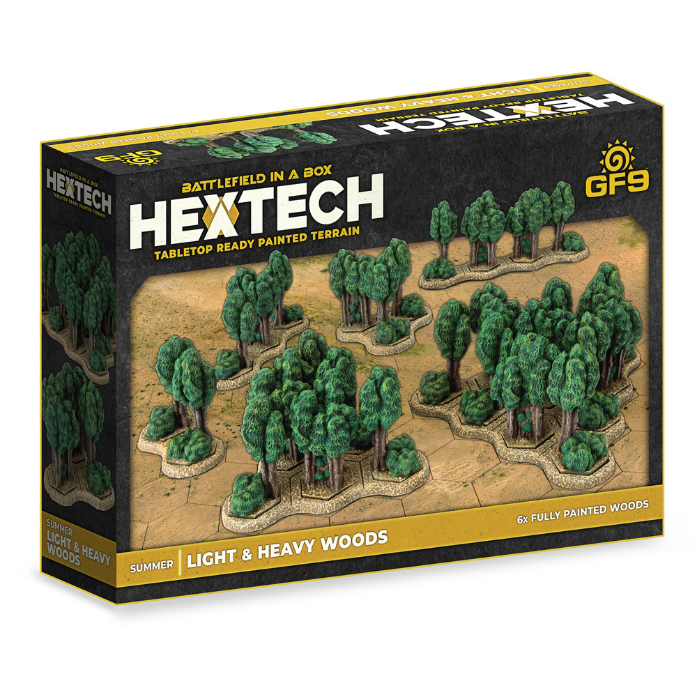 Hextech: Summer Light & Heavy Woods (x6 Green) - Kick-Ass Mail Order