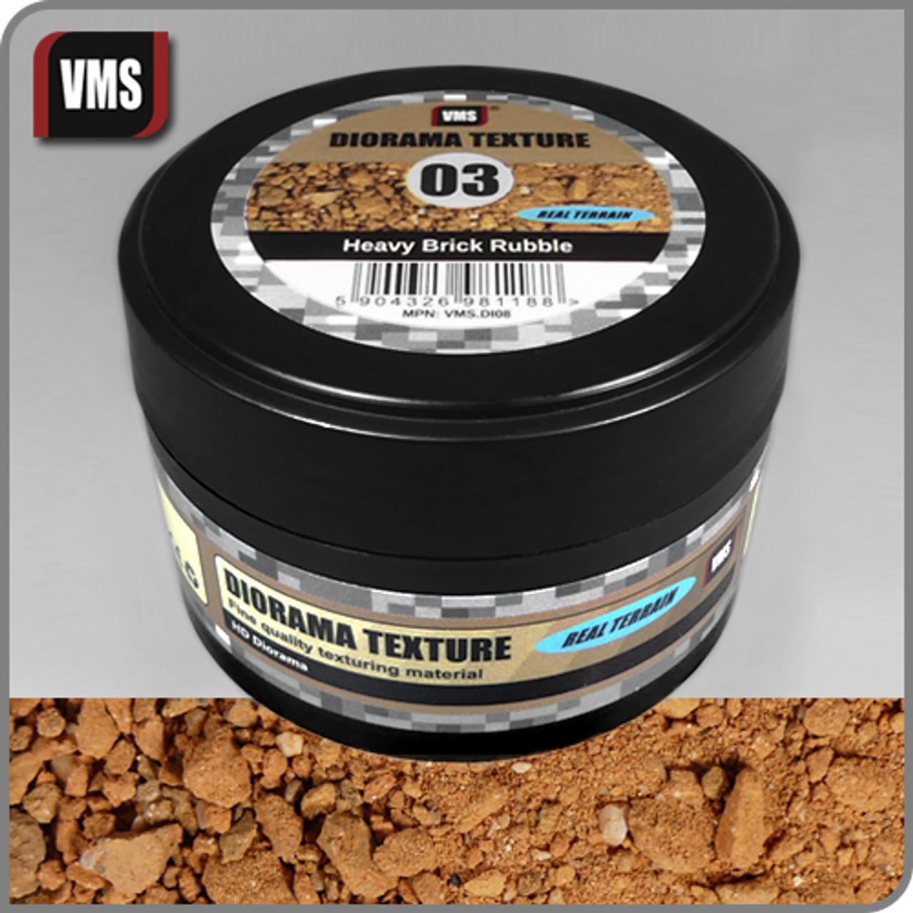 Diorama Texture No. 3 Heavy Brick Rubble 100 ml