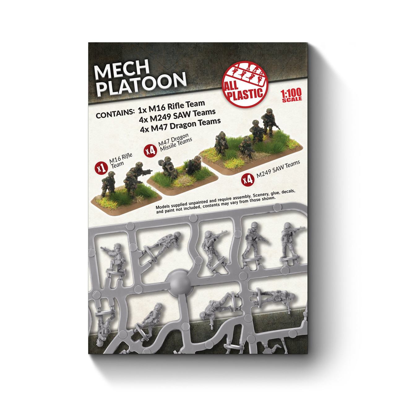 American: Mech Platoon (x30 figs plastic)