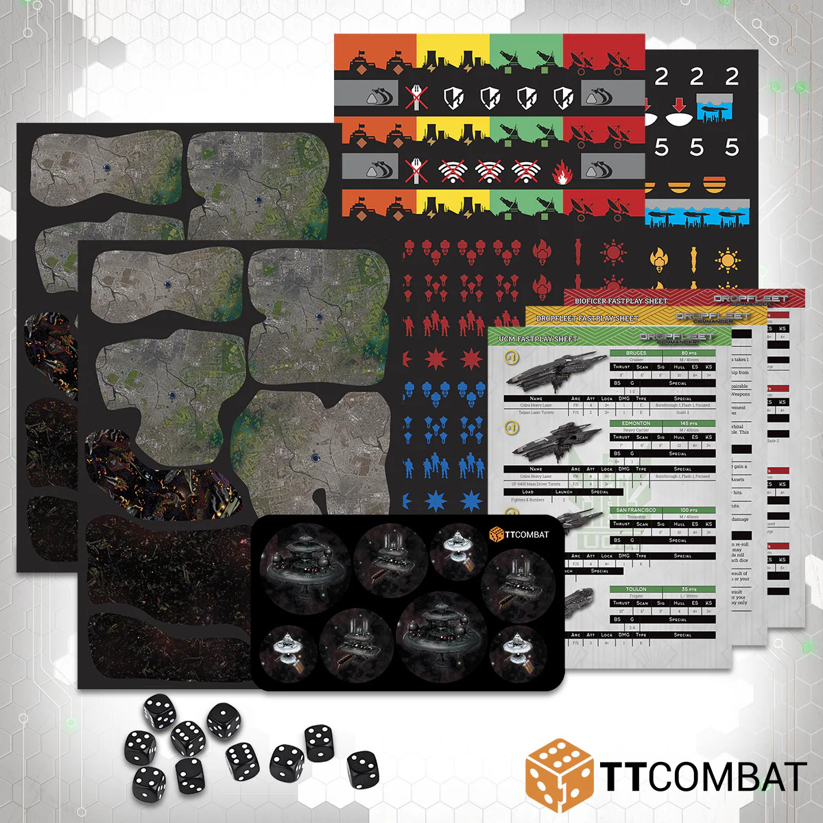 Dropfleet Commander 2 Player Starter Set (Plastic) (Version 2.0