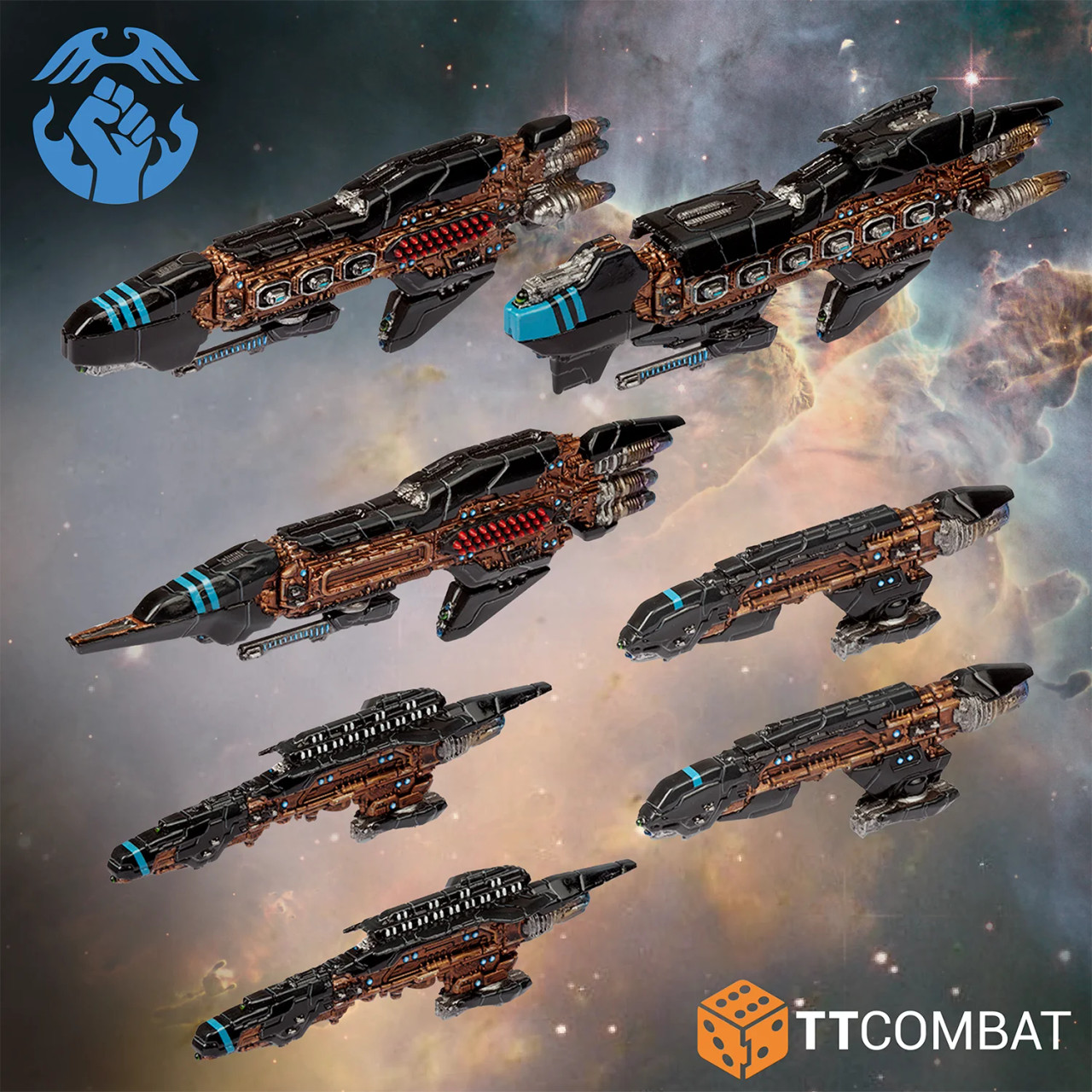 resistance Core Ships (Plastic)