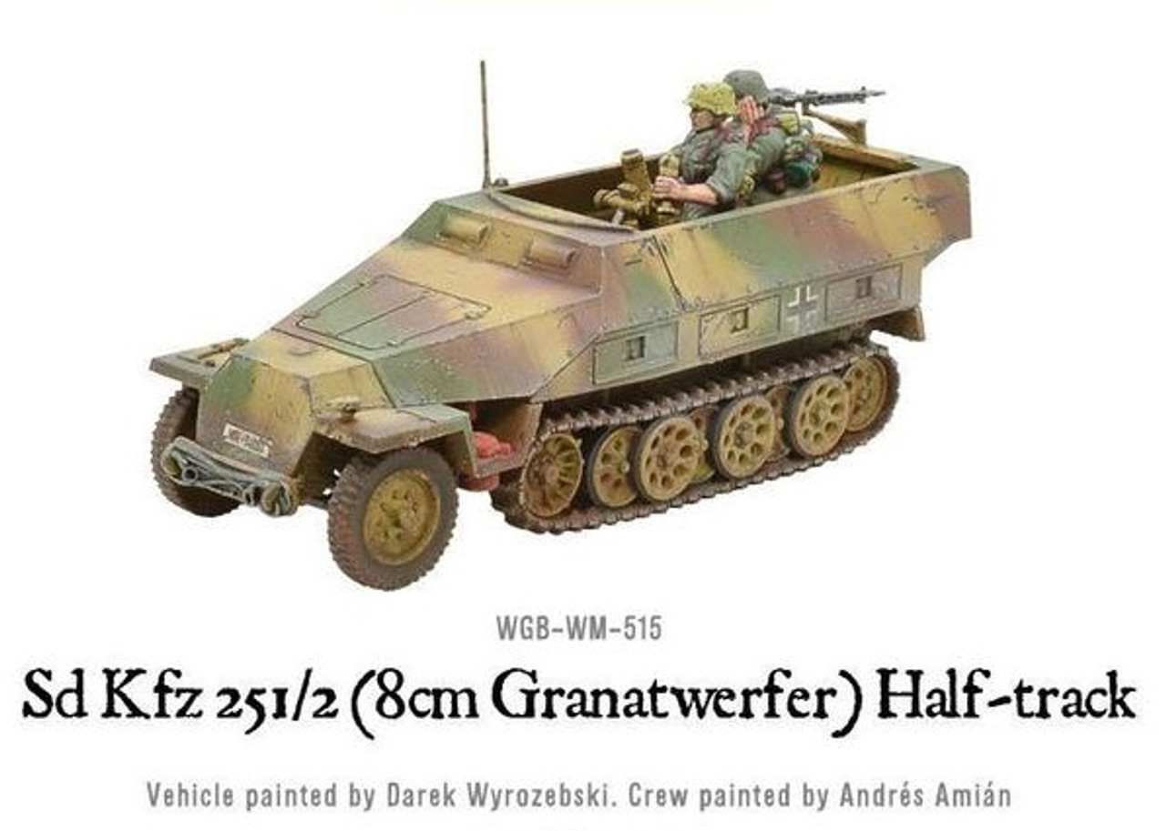 Sd.Kfz 251/2 Ausf D (8cm Granatwerfer) Half Track - Kick-Ass