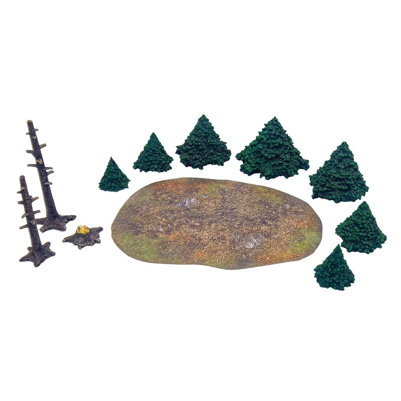 Evergreen Pine Forest (Pre-Painted)