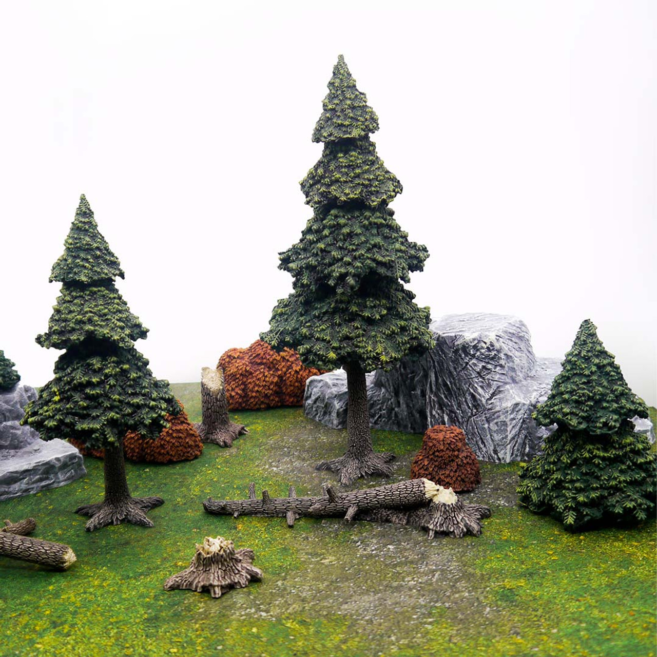 Evergreen Pine Forest (Pre-Painted)
