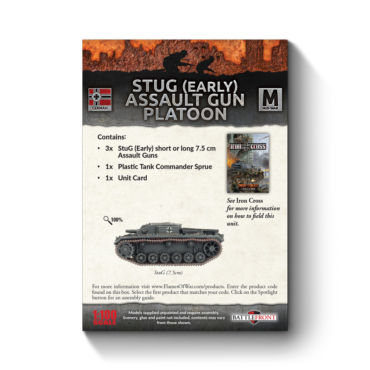 StuG (Early) Assault Gun Platoon - GBX109