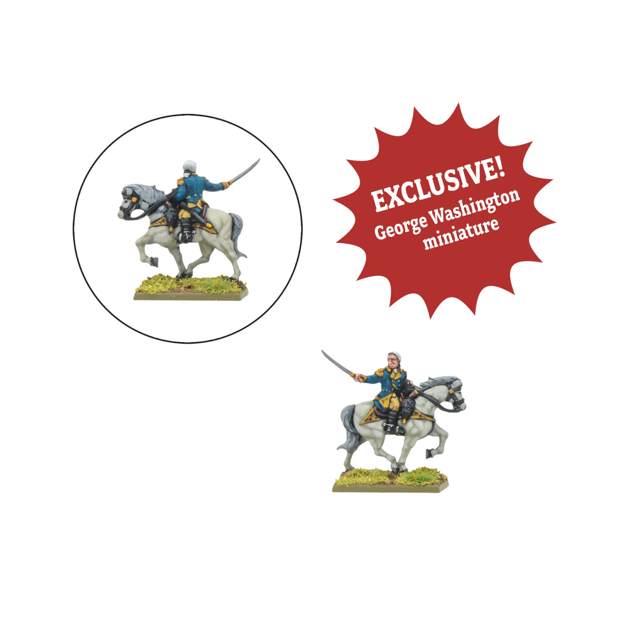 Black Powder Epic Battles: Revolution! with George Washington special figure