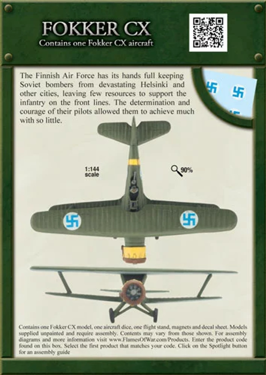 Finnish Fokker CX (Out of Print)
