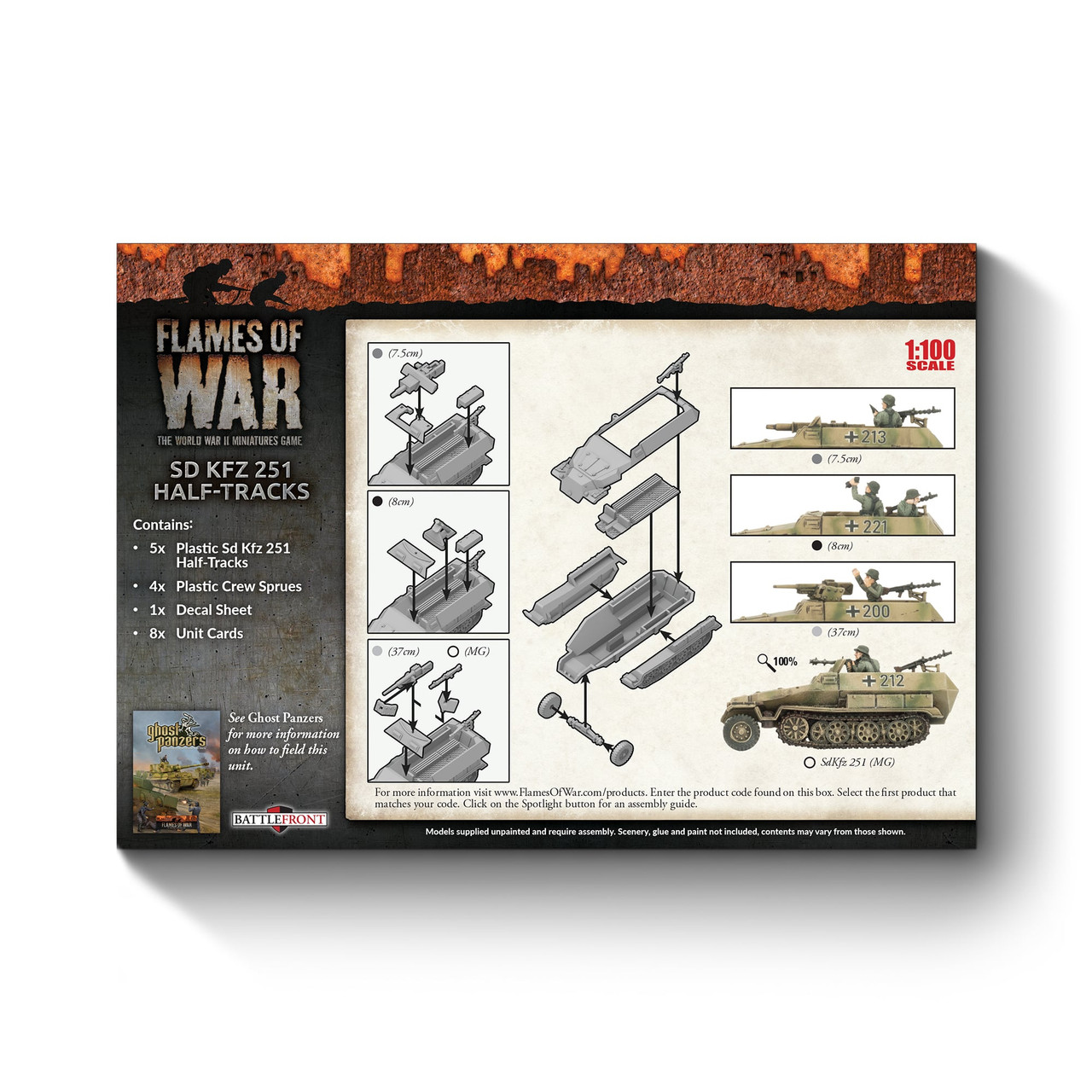 Sd Kfz 251 Half-Tracks (Plastic)