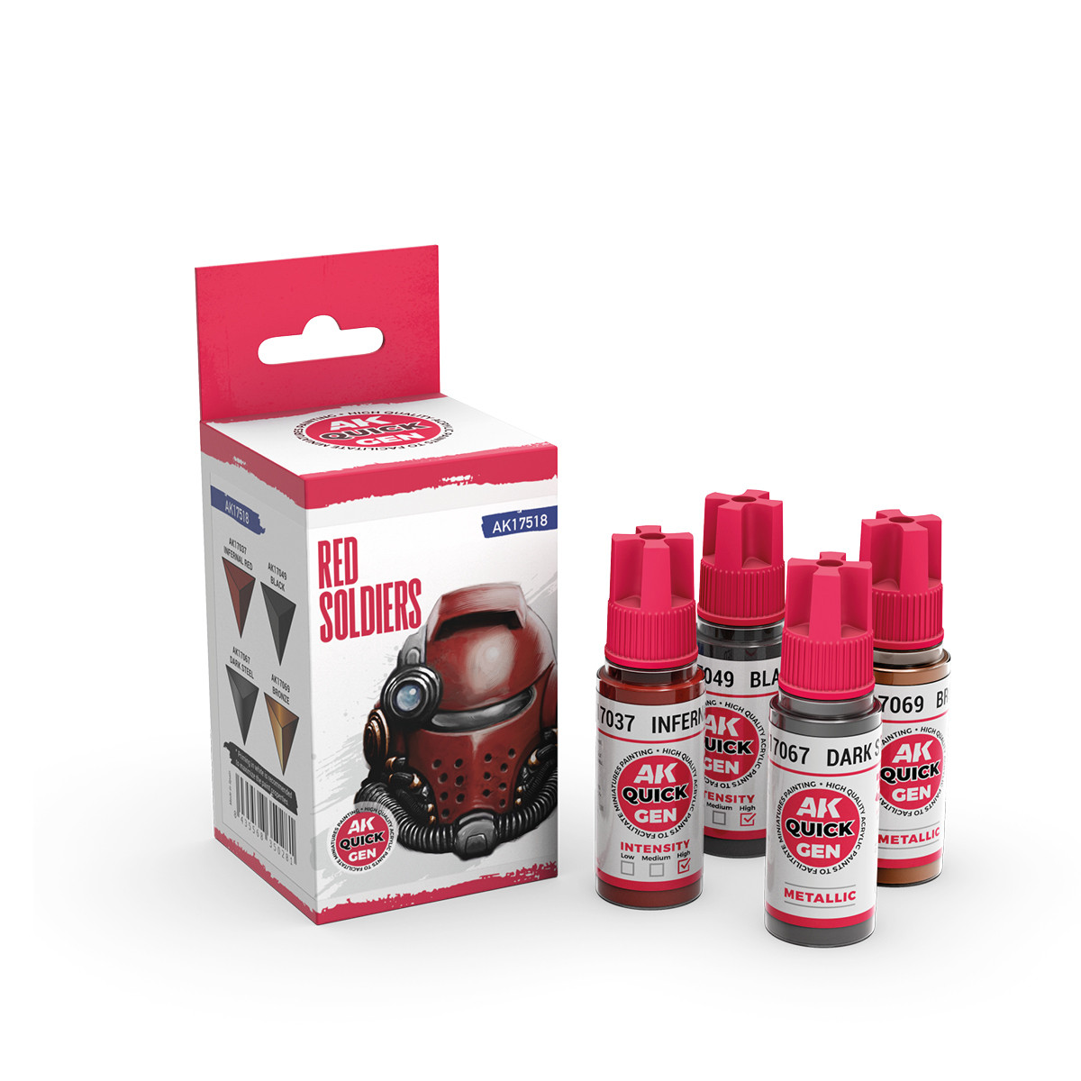 REDSOLDIERS QUICK GEN SET - AK17518 - Kick-Ass Mail Order