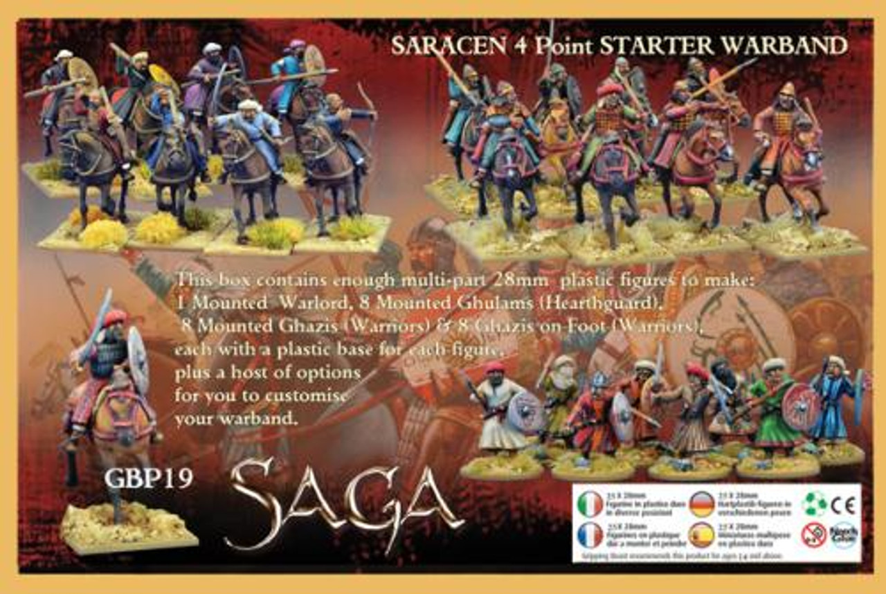 Plastic Saracen Starter Warband (4 points)