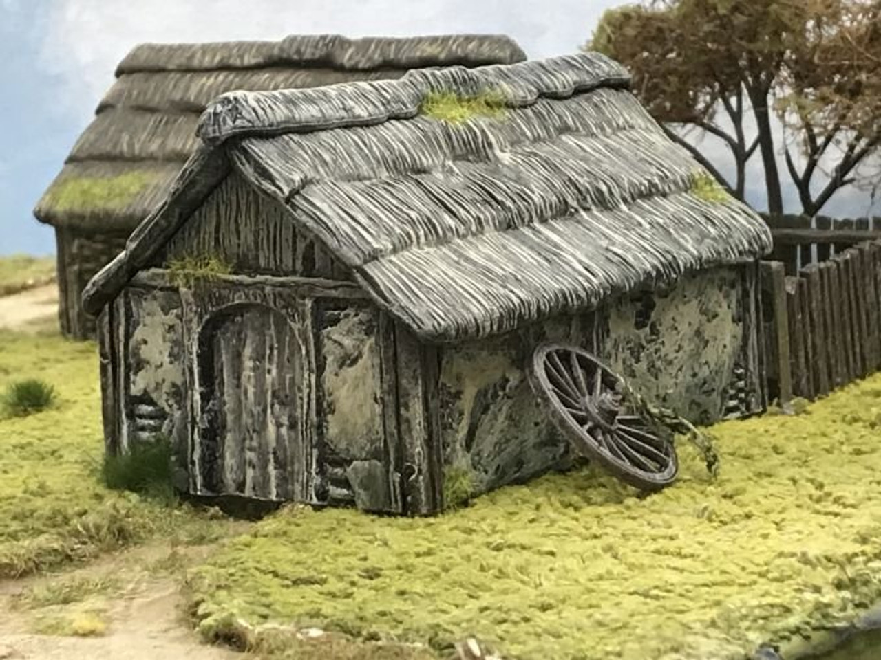 Wattle & Daub Outbuilding 28mm - RNDaubout