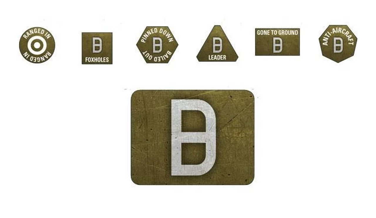 21. Panzer Tokens and Objectives (Out of Print)