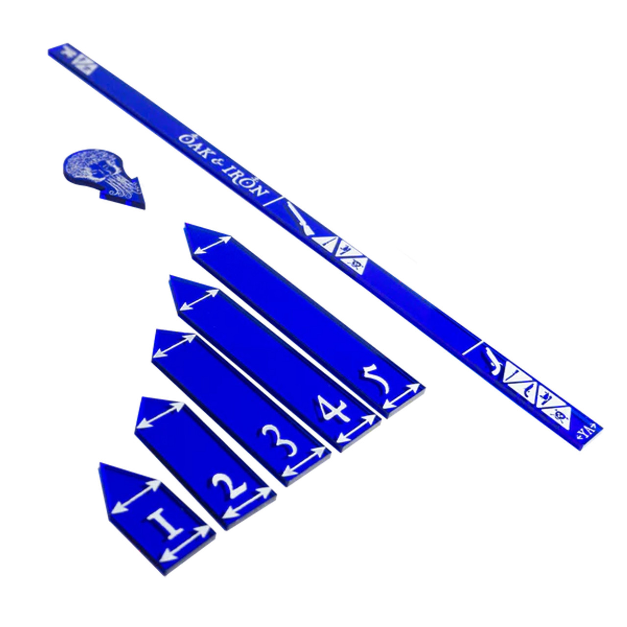 Oak & Iron Deluxe Acrylic Template Set - OI0009