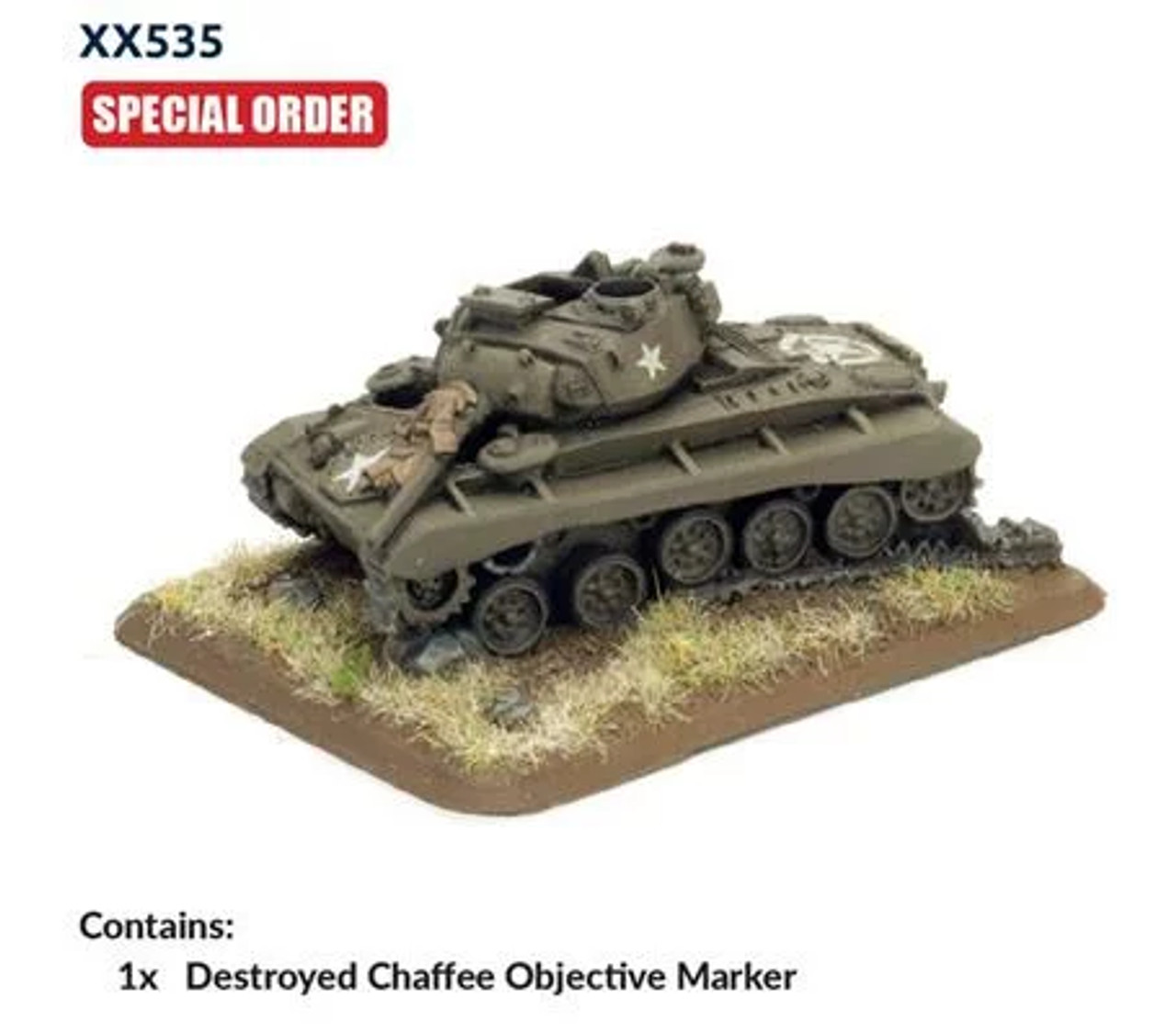 Destroyed Chaffee (Out of Print)