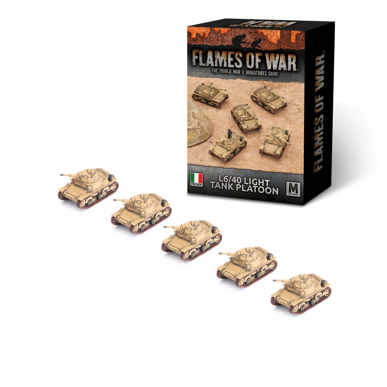 Italian Light Tank Platoon - IBX17