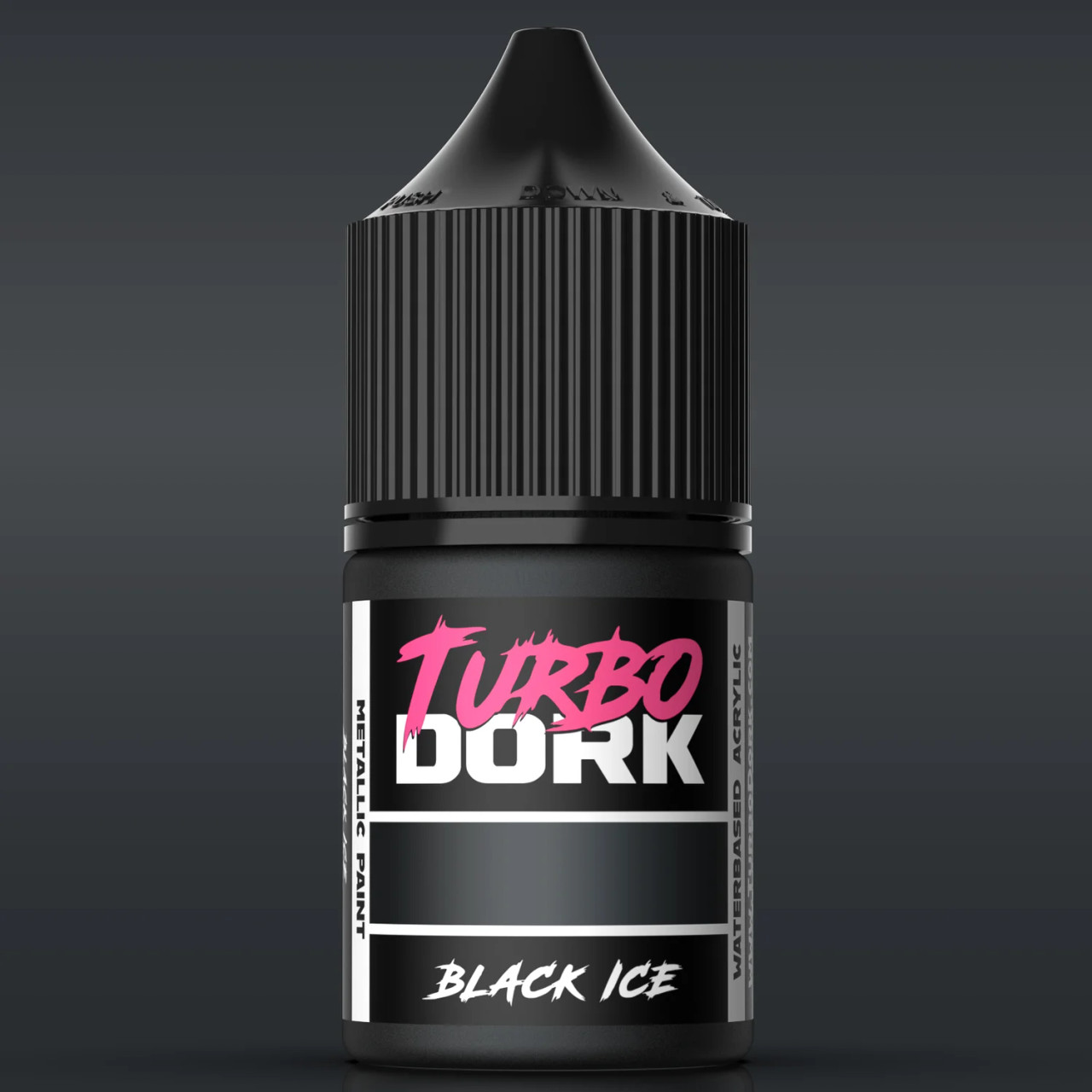 Black ICE Metallic Acrylic Paint 22ml
