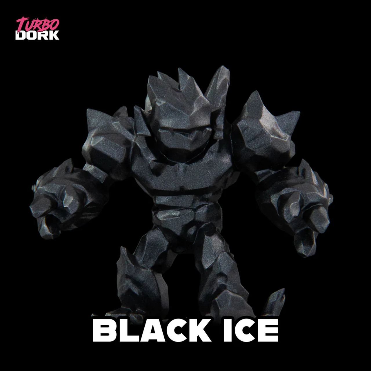 Black ICE Metallic Acrylic Paint 22ml