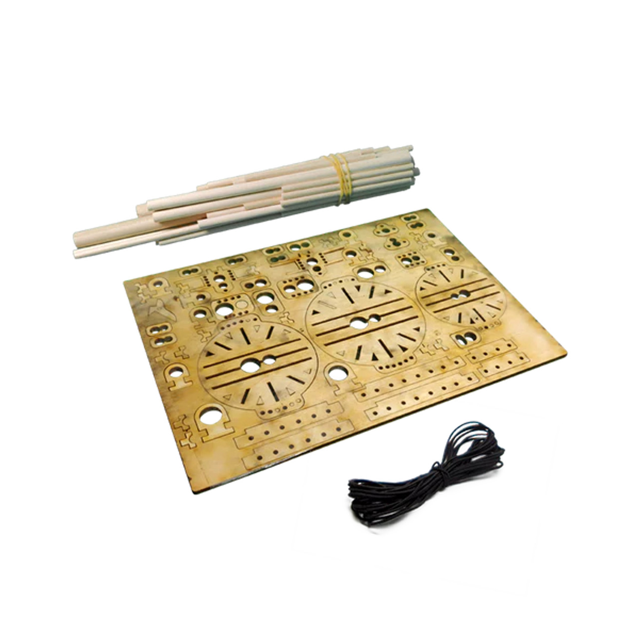 Galleon and 6th Rate Frigate Rigging Components