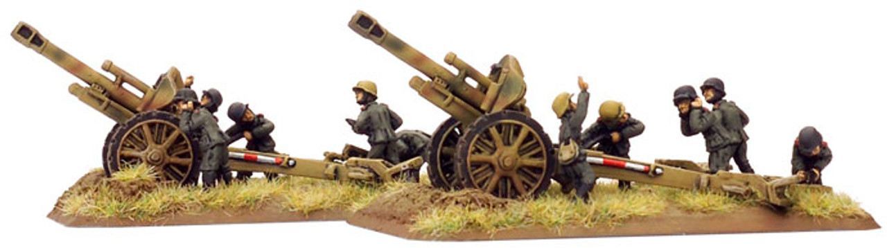 10.5cm leFH 18 howitzer (late, x2) (Out of Print)