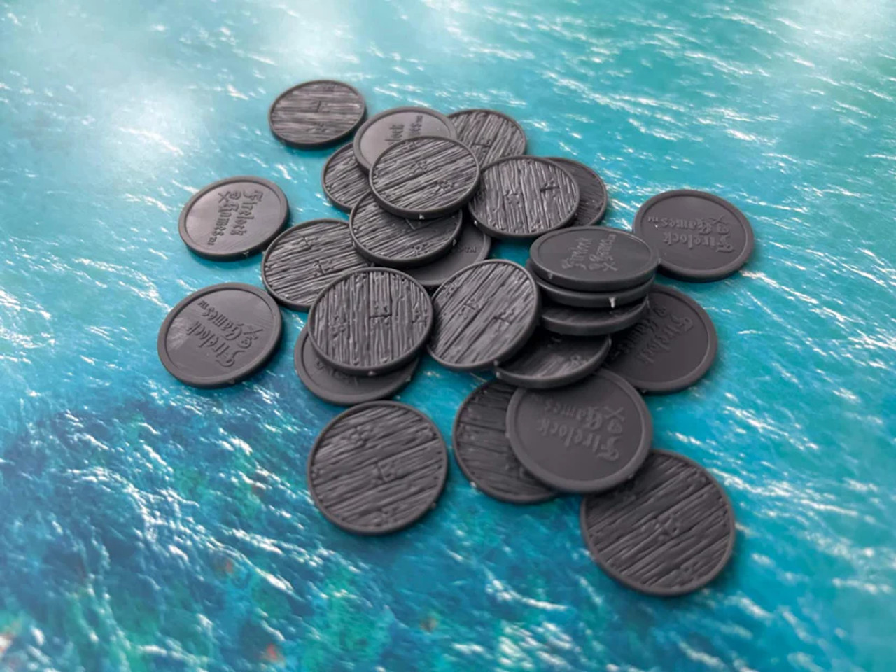 Blood & Plunder Plastic Miniature Bases Set - FGD0136