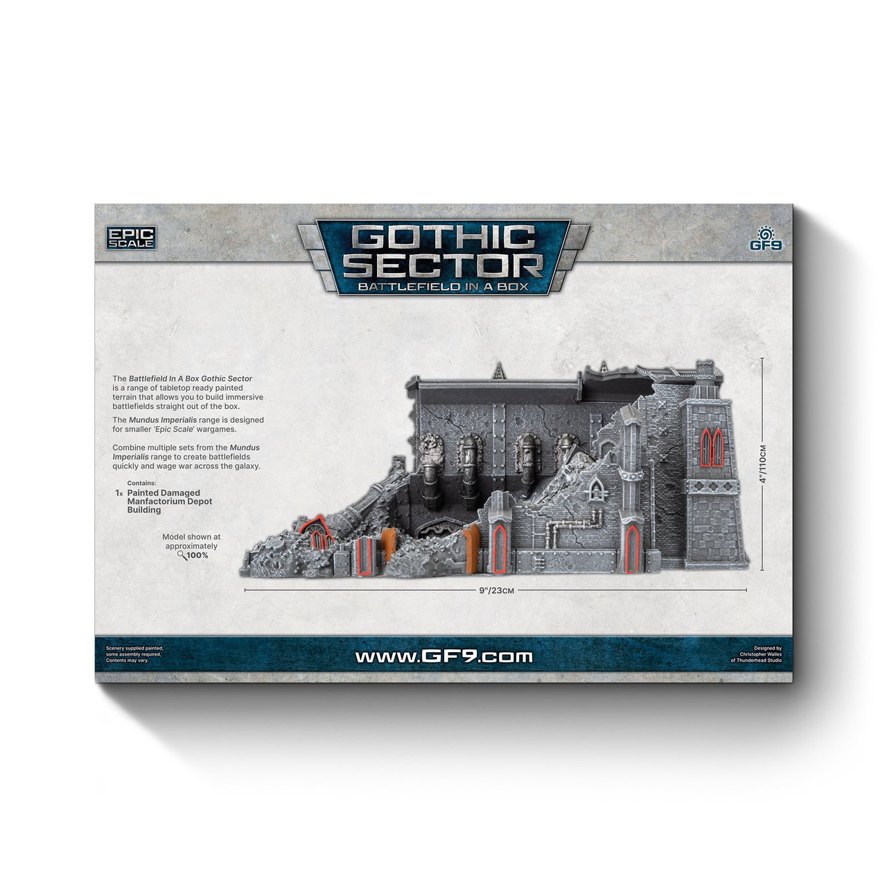 Mundus Imperialis: Manufactorium Depot (Damaged)