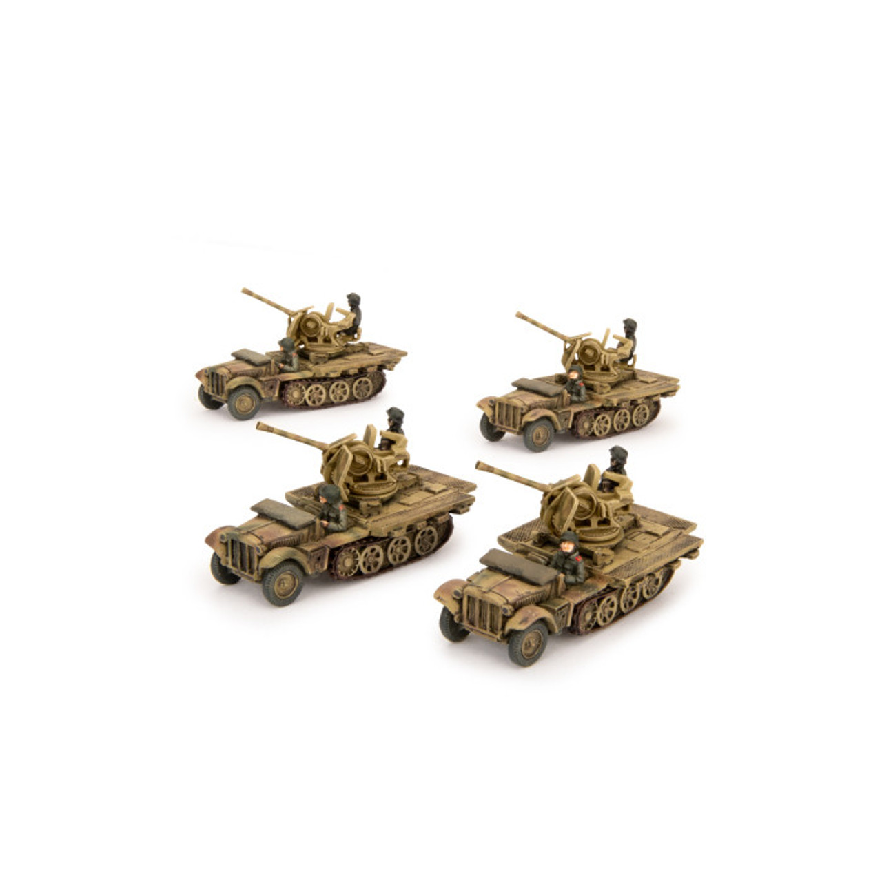 Sd Kfz 10/4 Light AA Platoon Late (No Unit Cards)