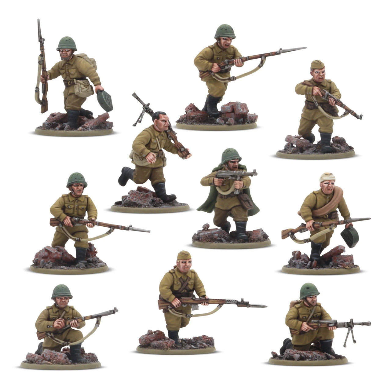 Soviet Army Infantry Platoon (New)
