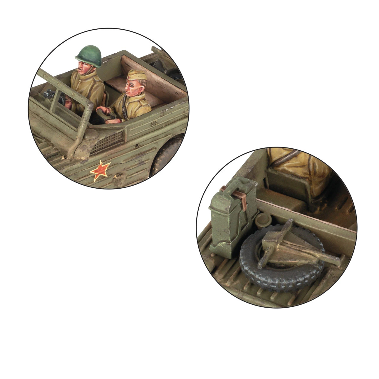 Ford GPA Amphibious Jeep with Soviet Army Crew