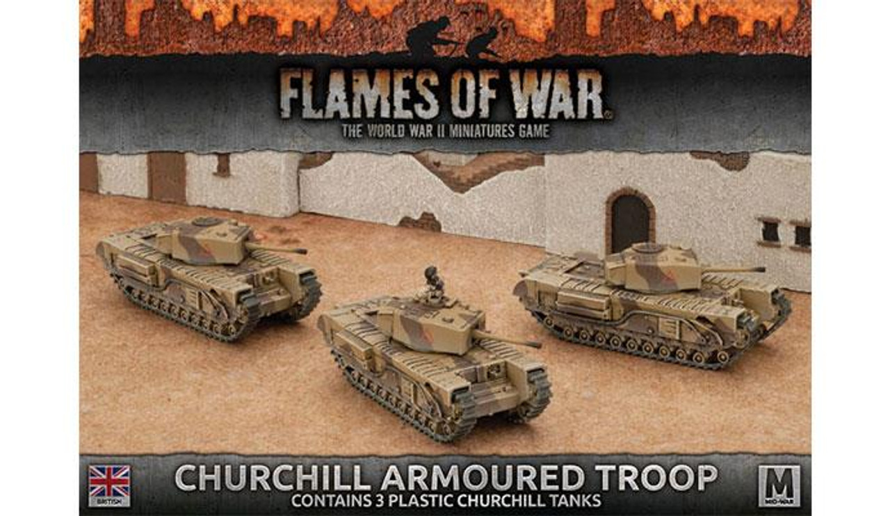 Desert Rats Churchill Armoured Troop - BBX44