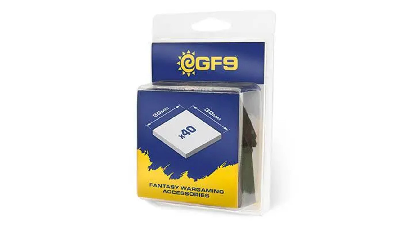 GF9: MDF Bases 30mm x 30mm (40)