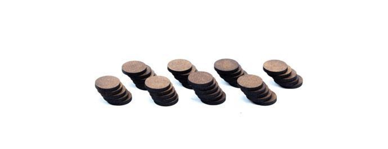 GF9 Econo Bases 20mm round (x40)