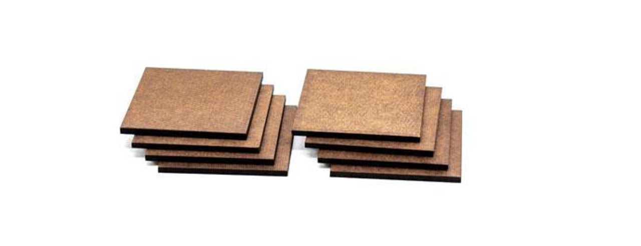 GF9 Econo Bases 60x60mm (x8)
