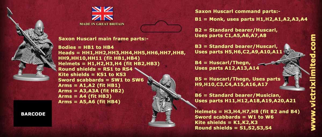 Huscarls (Late Saxons/Anglo Danes