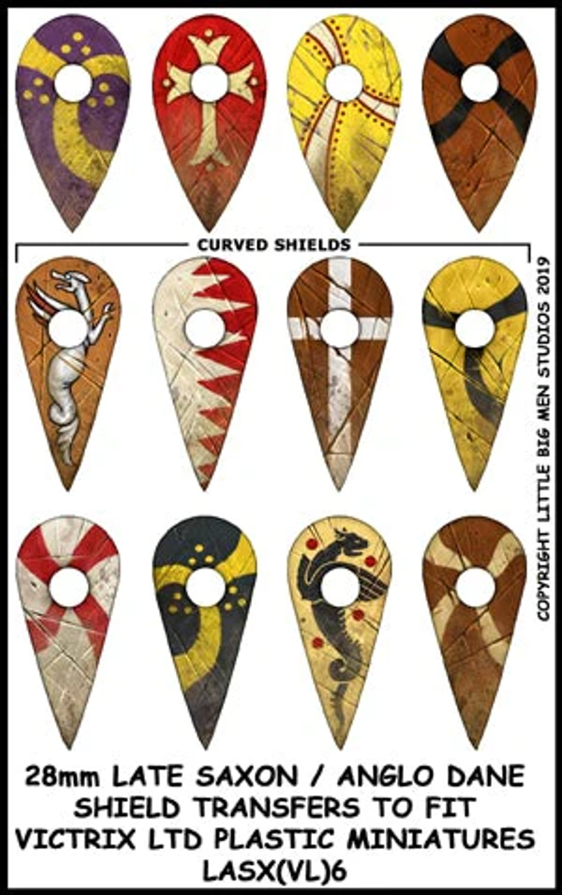 Late Saxon/Anglo Dane Shield Designs 6 - LSAX(VL)6