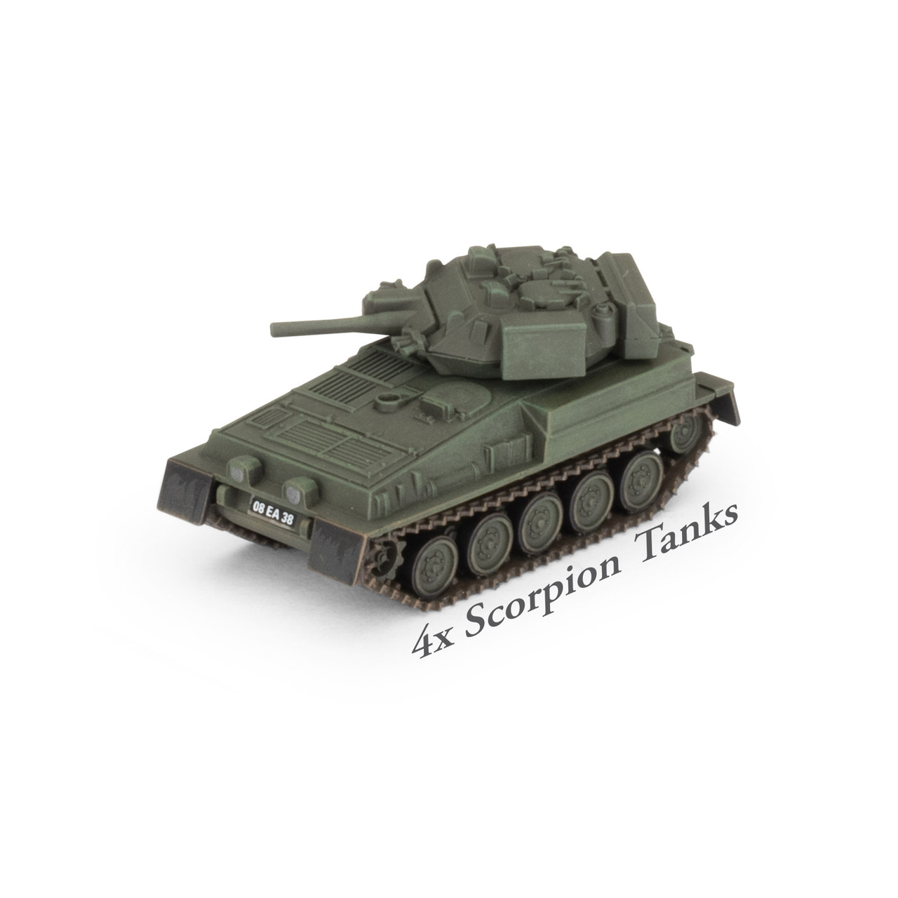 British Starter Force: Centurion Territorial Armoured Squadron (Plastic) - Limited Edition