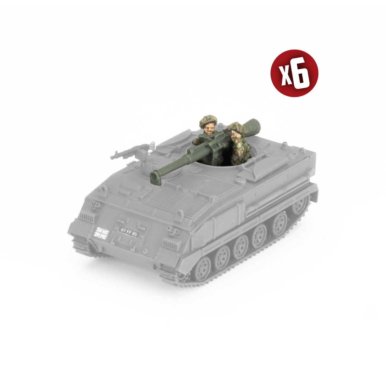 British: FV432 Wombat Anti-Tank Upgrade (x6)