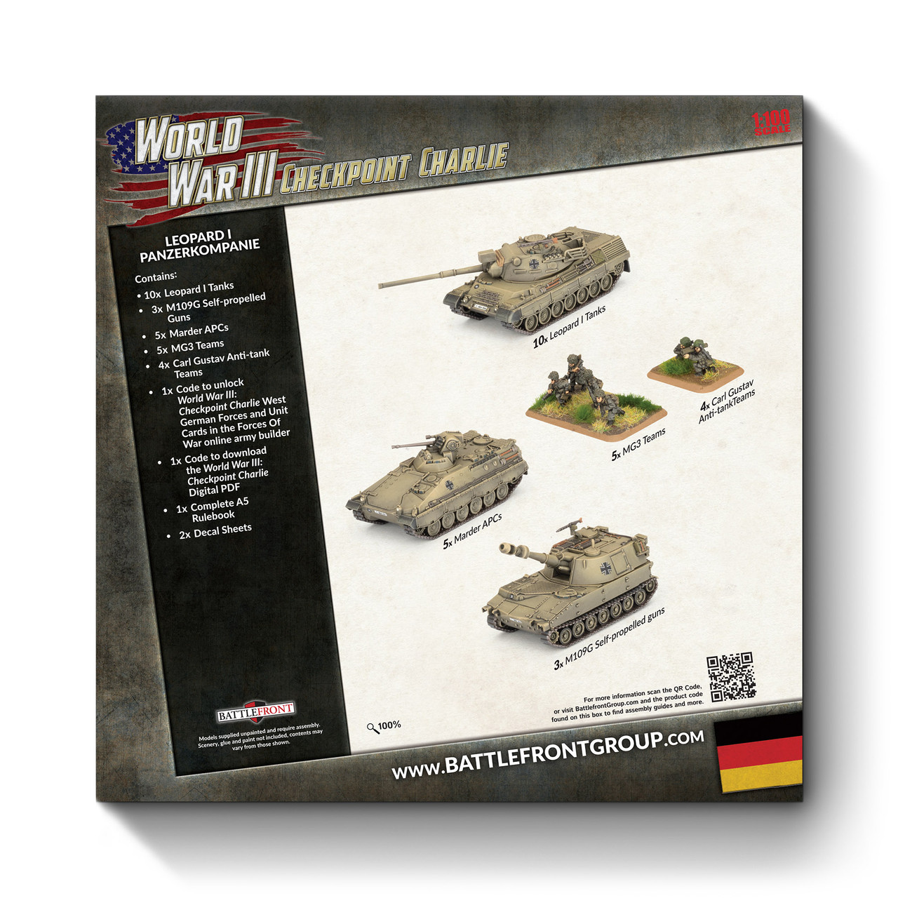 West German Starter Force: Leopard 1 Panzerkompanie - Limited Edition